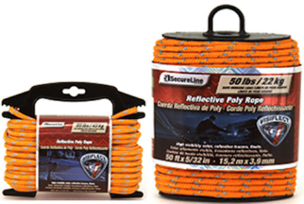 1 4 X50  ORANGE REFLECTIVE ROPE For Discount